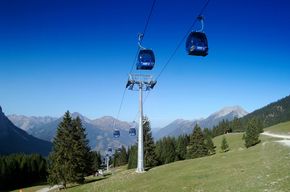 Ehrwalder Almbahn Sommer