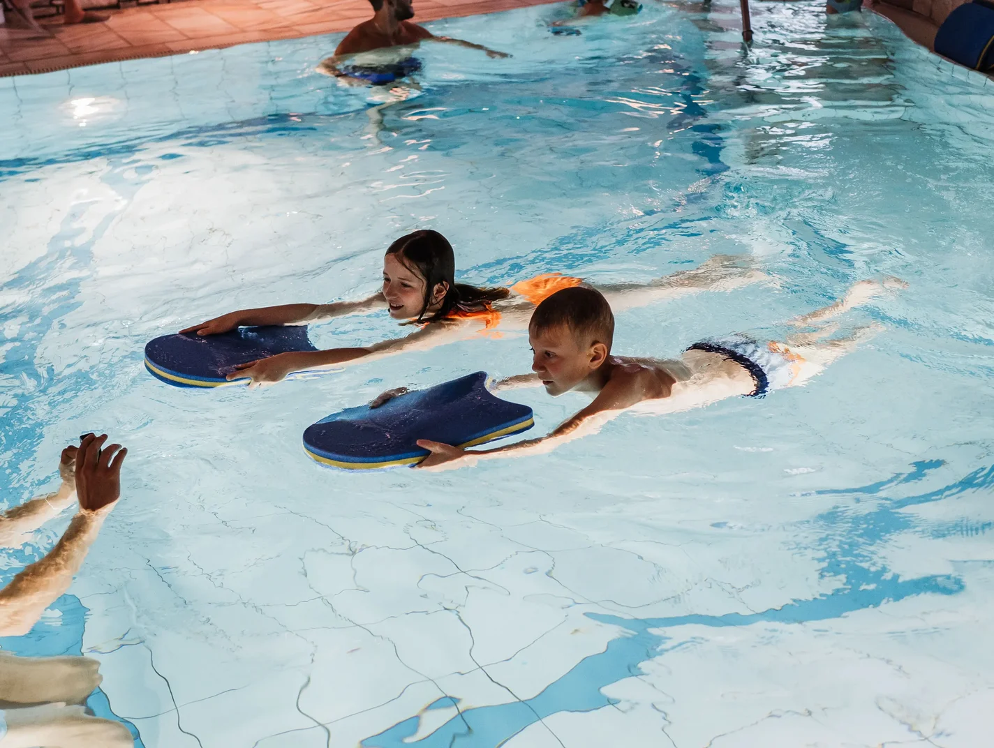 Seppi Landbad Schwimmtraining