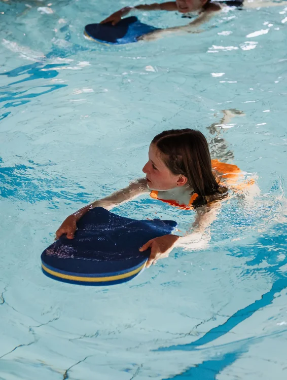 Seppi Landbad Schwimmtraining