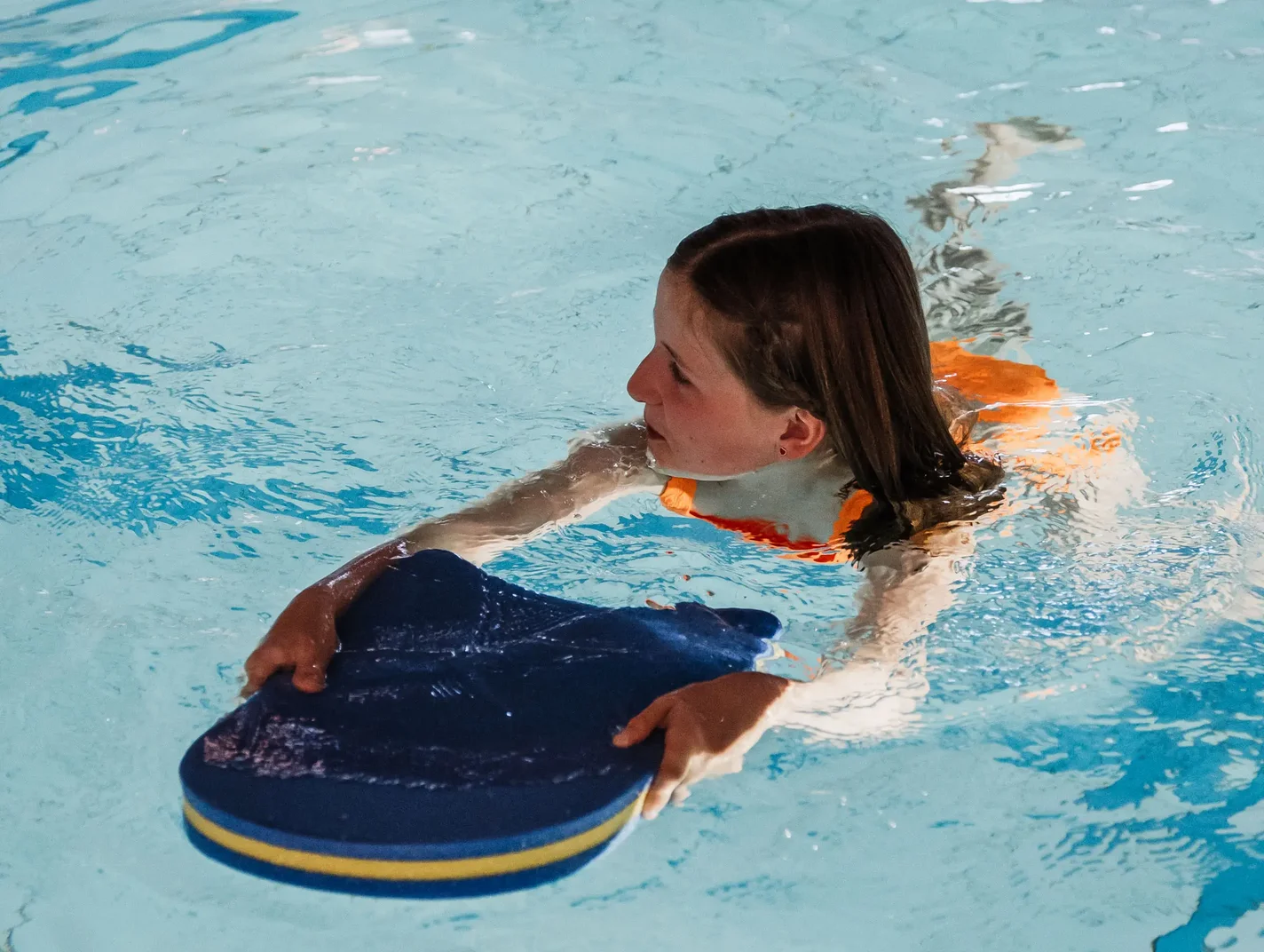 Seppi Landbad Schwimmtraining