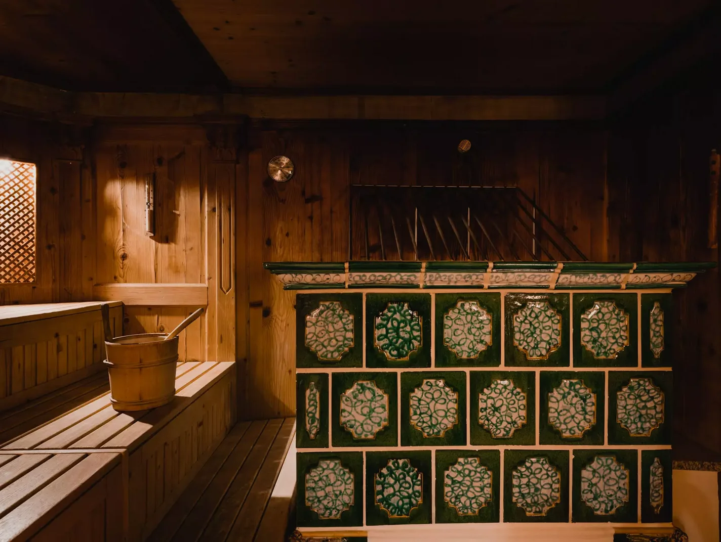 Sauna im Resort Hotel Neuhaus in Mayrhofen im Zillertal