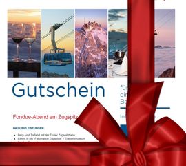 Gutschein Fondue Abend am Zugspitzplatt