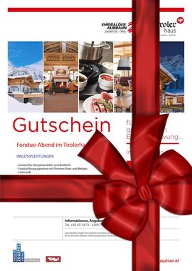Geschenkgutschein Fondue-Abend im Tirolerhaus