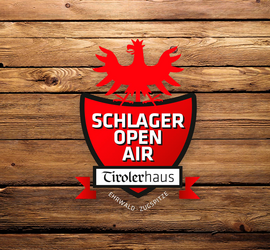 Schlager Open Air Logo im Tiroler Haus